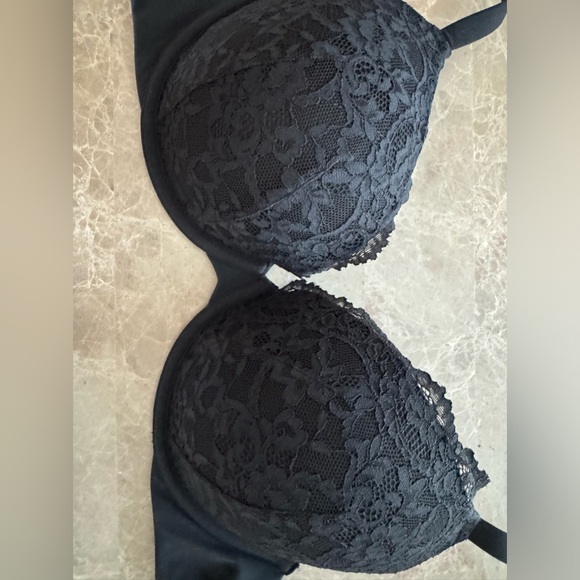 SKINS FITS EVERYBODY LACE LACE PUSH-UP DEMI BRA 36DD - Picture 5 of 7